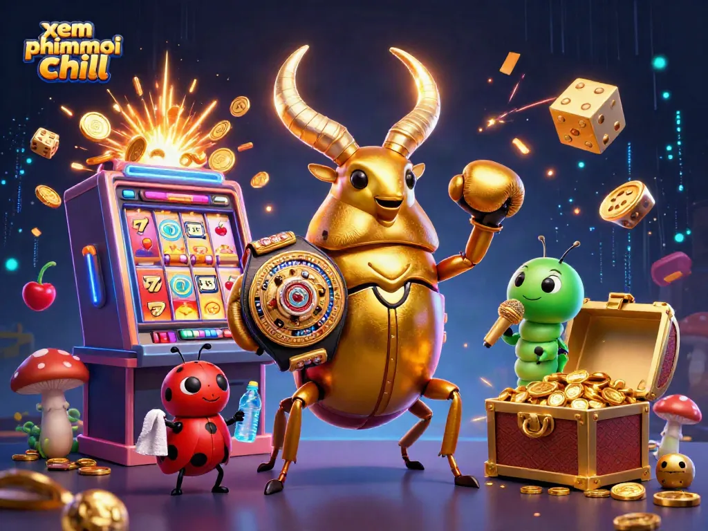 Engage with xem phimmoi chill through a vibrant casino scene featuring exciting game elements
